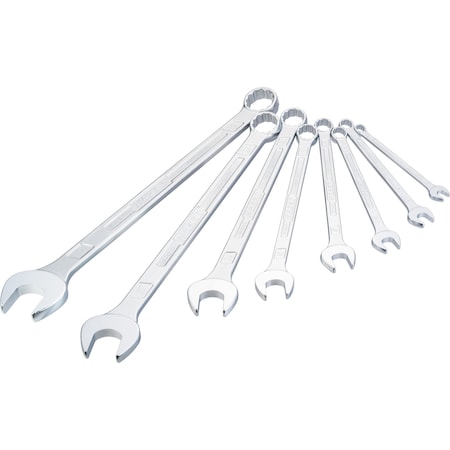 Hazet HAZET 600LG/8 - COMBINATION WRENCH, EXTRA LONG, SLIM DESIGN - 8 PCS HZ600LG/8